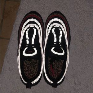 Air max 97 leopard pack black